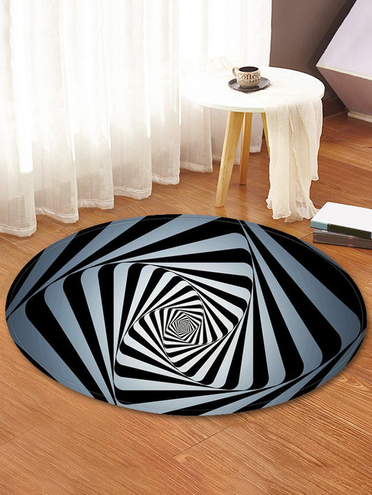 Geometric CLH1610019RR Round Area Rug