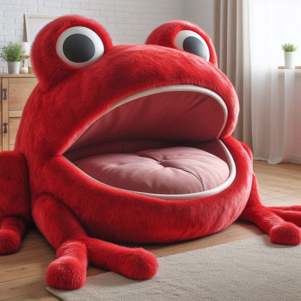 Giant Frog Lounger: The Ultimate Blend of Comfort, Whimsy, and Functionality-1008