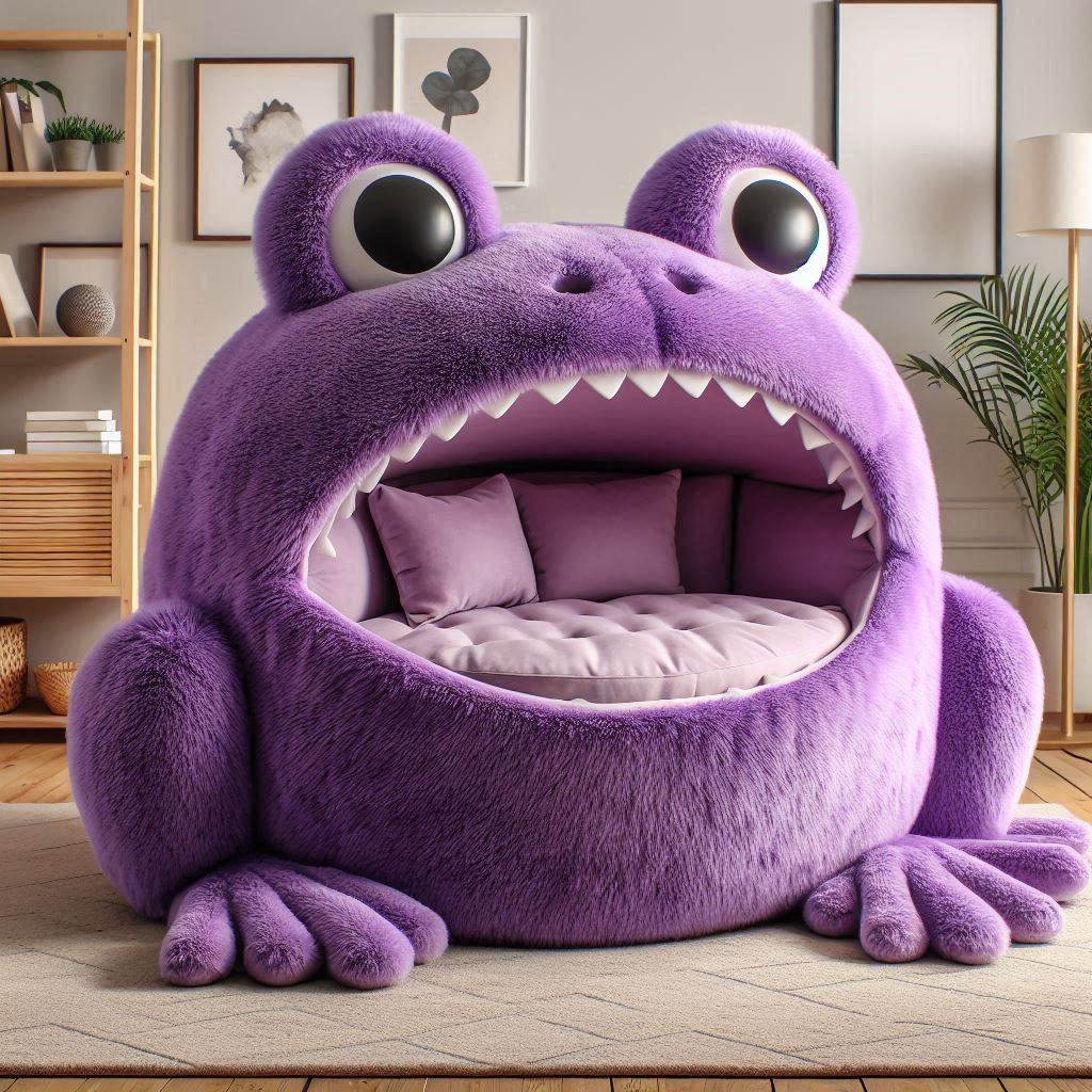 Giant Frog Lounger: The Ultimate Blend of Comfort, Whimsy, and Functionality-1008