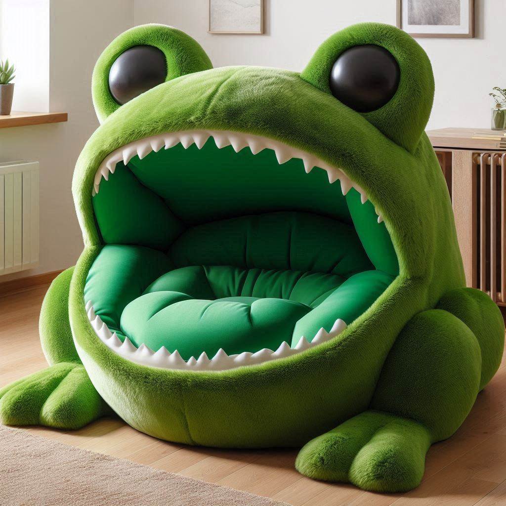 Giant Frog Lounger: The Ultimate Blend of Comfort, Whimsy, and Functionality-0930