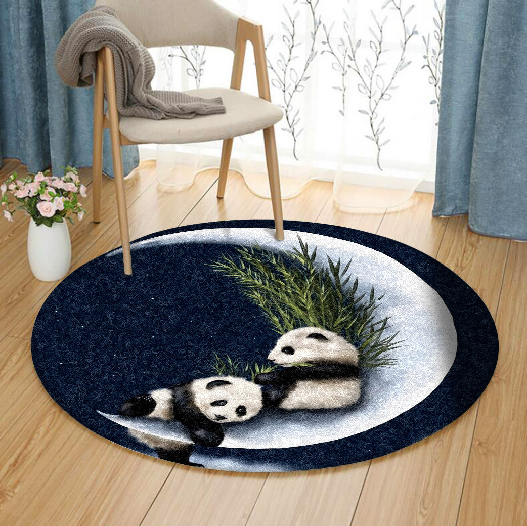 Giant Panda AA2210087TM Round Area Rug