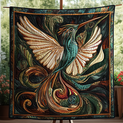 Gilded Wings Quilted Blanket NCU0VH1568