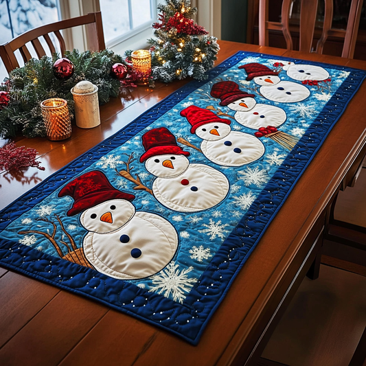 Gingerbread Dreams Quilted Table Runner NCU0DK1217