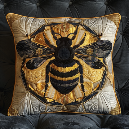 Golden Hive Quilted Pillow Case NCU0NT018