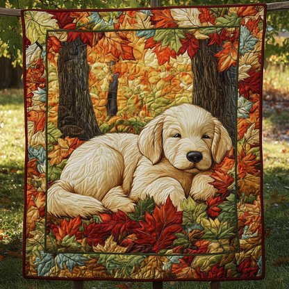 Golden Harvest Slumber Quilted Blanket NCU0DK1526