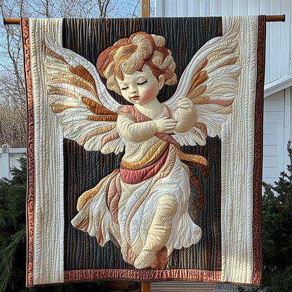 Graceful Cupid Quilted Blanket NCU0VH1526