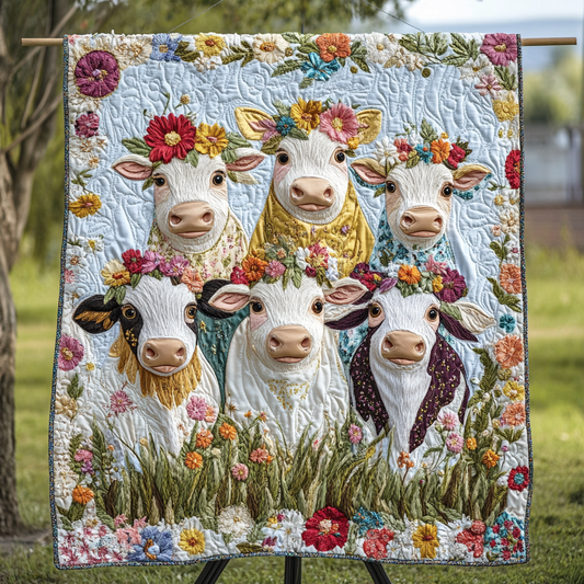 Grazing Harmony Quilted Blanket NCU0VH1789