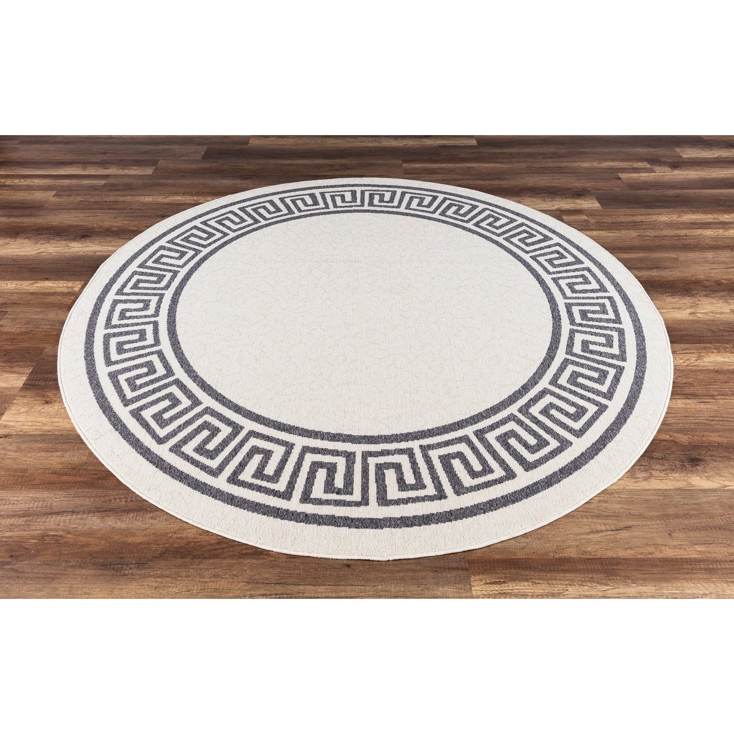 Greek Key CLA1610253RR Round Area Rug