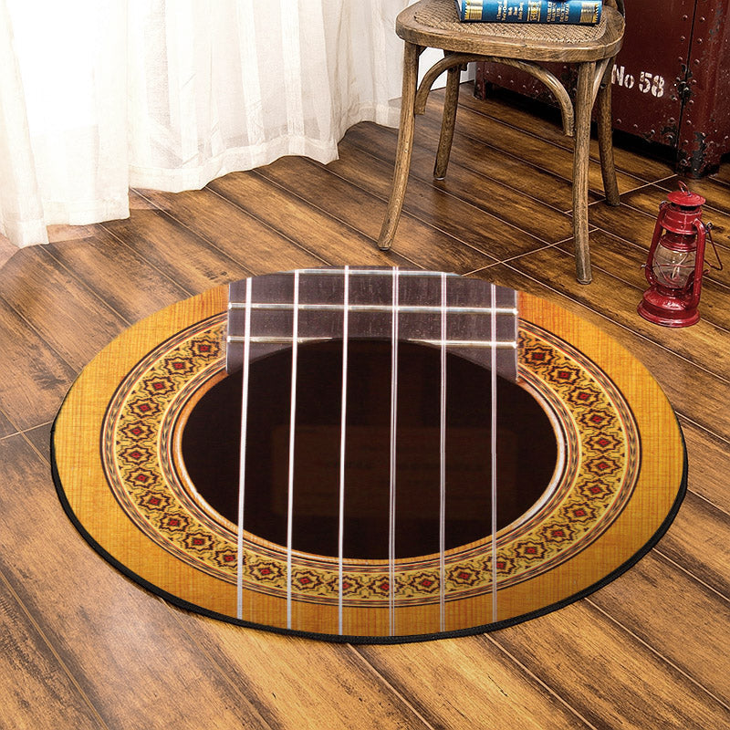 Guitar HM0110050TM Round Area Rug