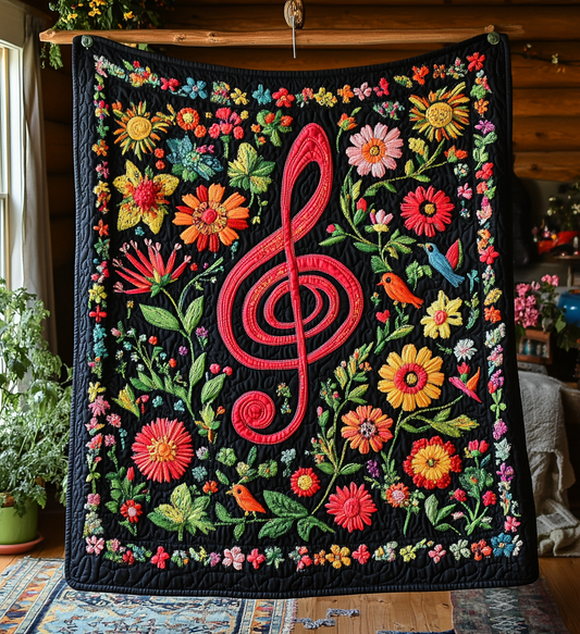 Music Symphony Art Quilt Hanging NCU0DV818