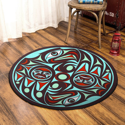 Haida HM270814TM Round Area Rug