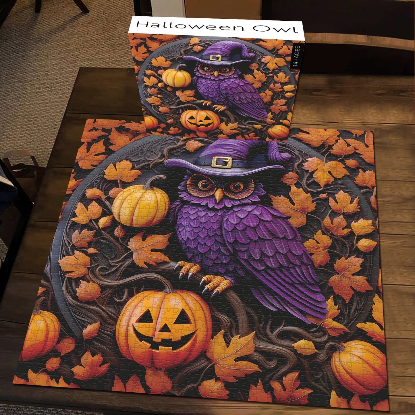 Halloween Owl Jigsaw Puzzle 1000 Pieces