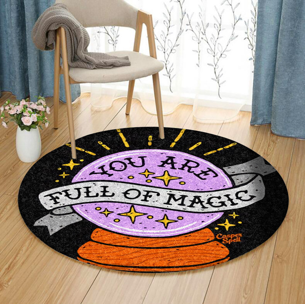 Halloween BL030920RR Round Area Rug