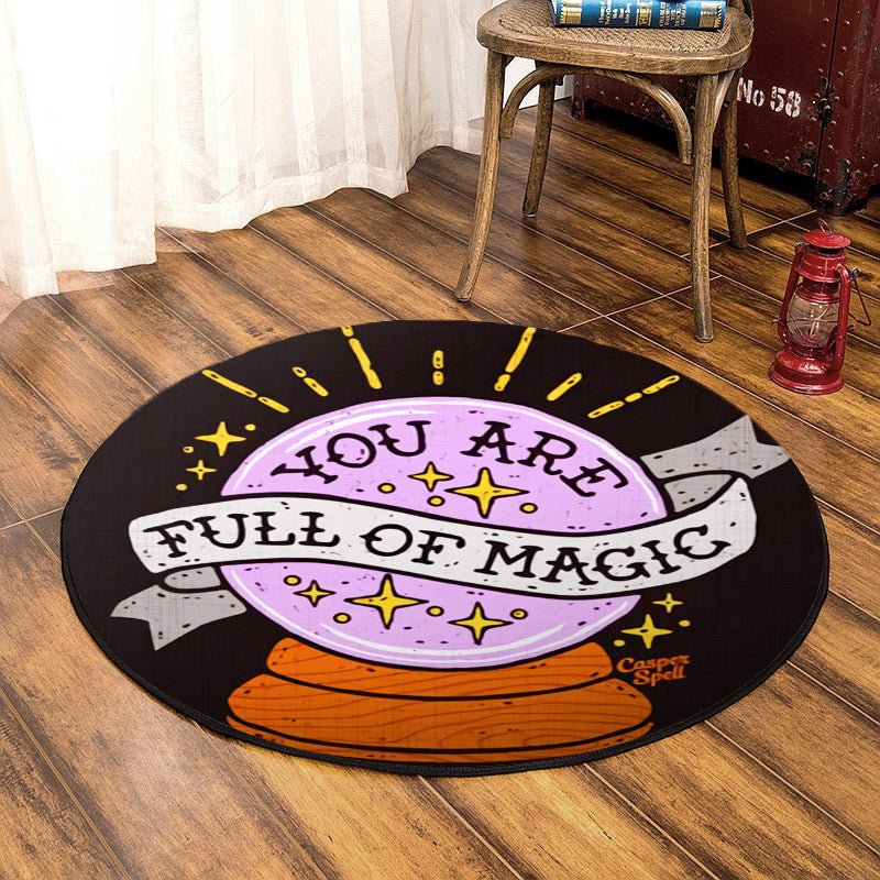 Halloween BL030920RR Round Area Rug