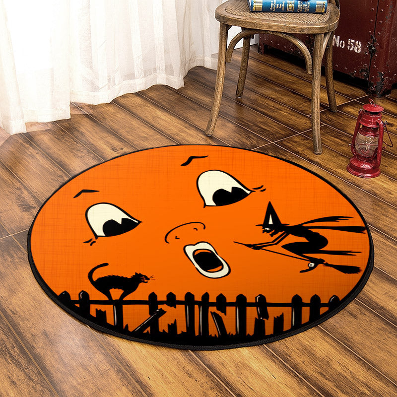 Halloween BL290825RR Round Area Rug