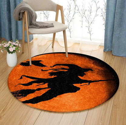 Halloween BT0509052RR Round Area Rug