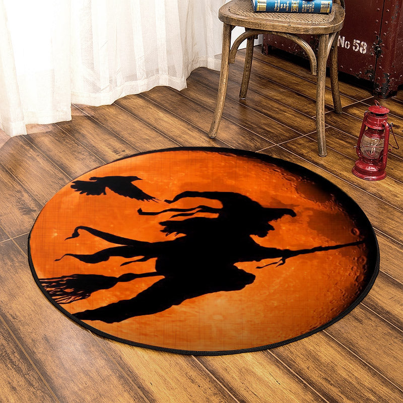 Halloween BT0509052RR Round Area Rug