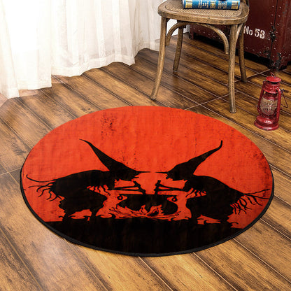 Halloween BT070808 Round Area Rug