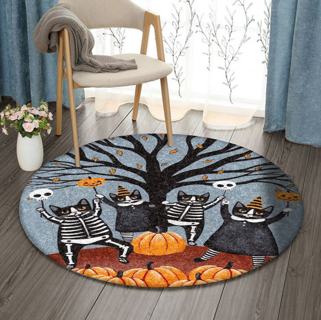 Halloween DV3009065RR Round Area Rug