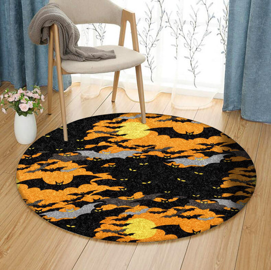 Halloween HM130810TM Round Area Rug