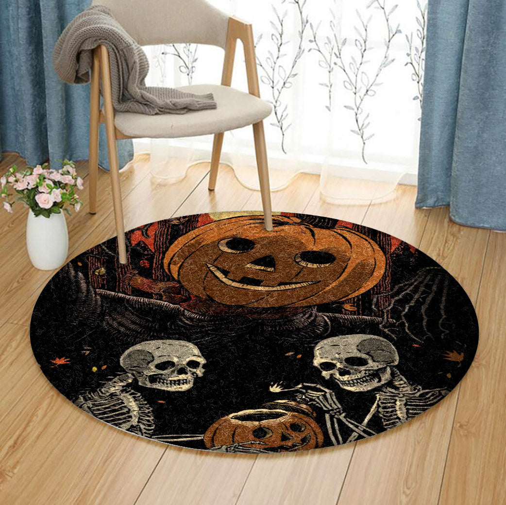 Halloween NN0410044TM Round Area Rug