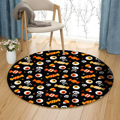 Halloween NT220812RR Round Area Rug