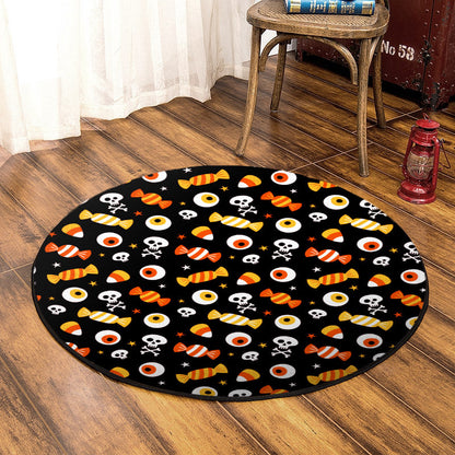 Halloween NT220812RR Round Area Rug