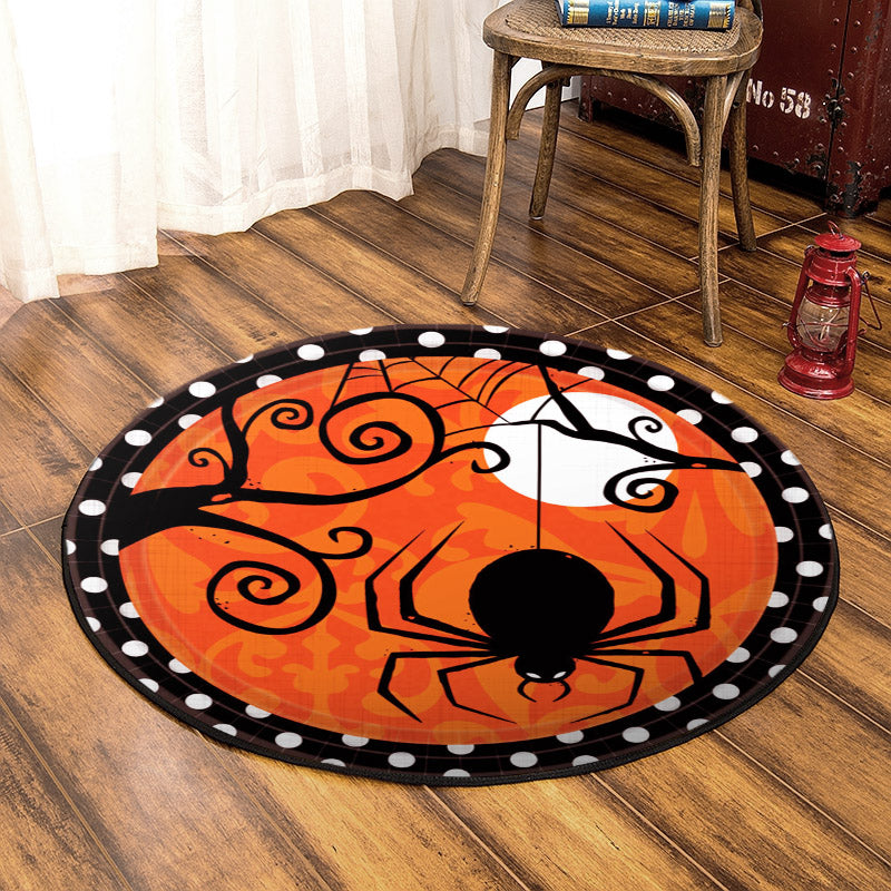 Halloween QN020815A Round Area Rug