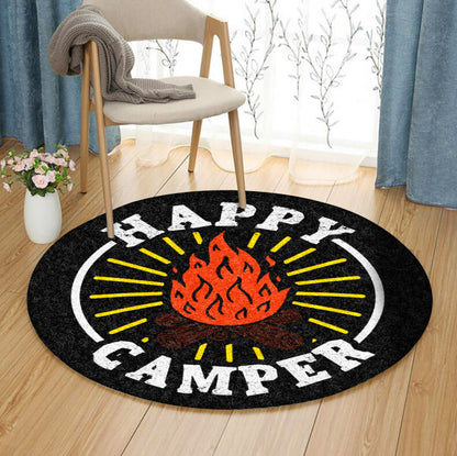 Happy Camper BT190826RR Round Area Rug