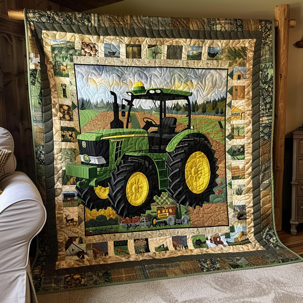 Harvest Joy Quilted Blanket NCU0TH721