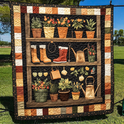 Harvest Harmony Quilted Blanket NCU0TH1437