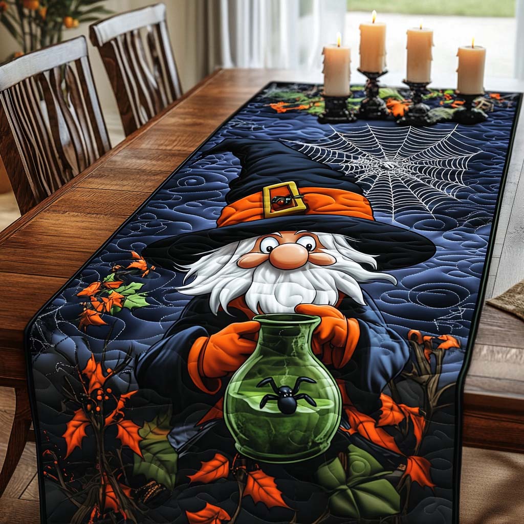 Haunted Houses Quilted Table Runner NCU0NT708