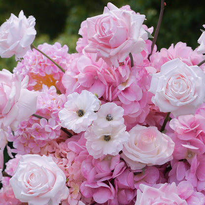 Hazel Wedding Party Background Floral Arch Decoration