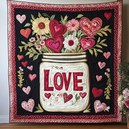 Heart Haven Quilted Blanket NCU0TL2336