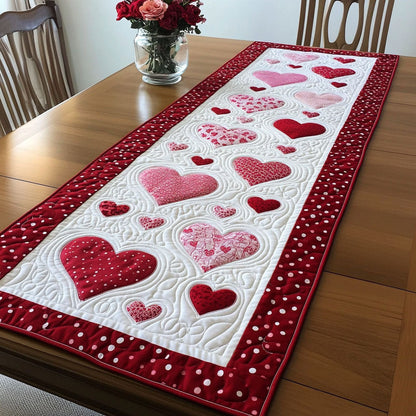 Heartstrings Melody Quilted Table Runner NCU0NT2717