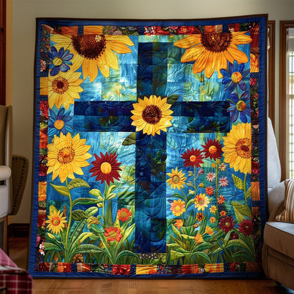 Heavenly Garden Art Quilt Hanging NCU0TH1559