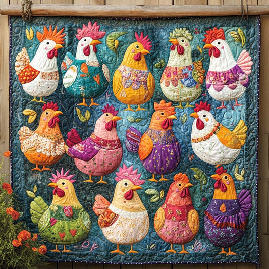 Hen Party Quilted Blanket NCU0NT1042