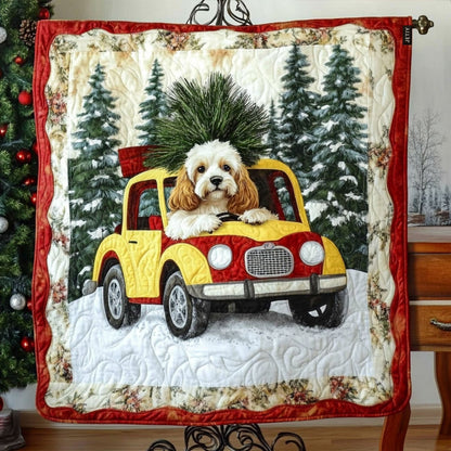 Holiday Hound Haven Quilted Blanket NCU0PT2174