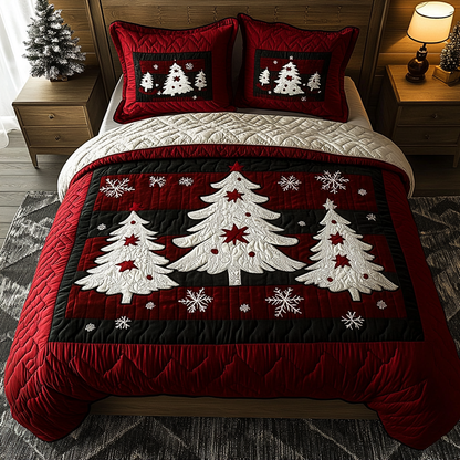 Christmas 3-Piece Quilted Bedding Set NCU0VT64