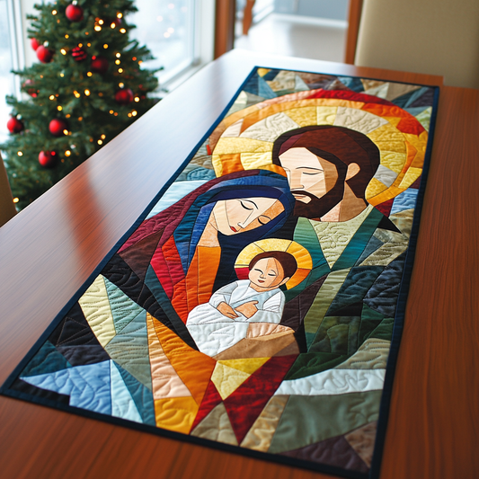 Holy Family Grace Quilted Table Runner NCU0DK1729