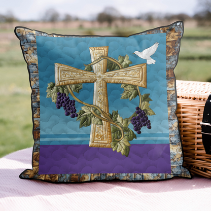 Holy Serenity Quilted Pillow Case NCU0DK3669