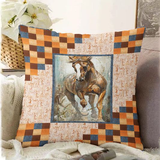 Horse CLA20112333PC Throw Pillow Covers