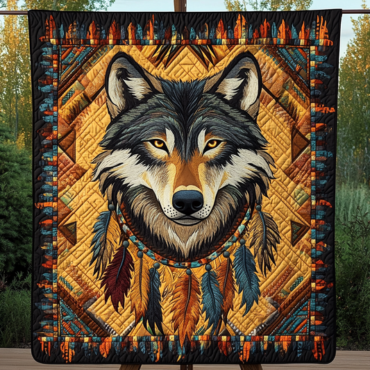 Howl of the Ancients Quilted Blanket NCU0DK1636