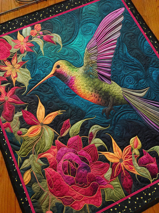 Hummingbird TL12102315 Quilt Blanket