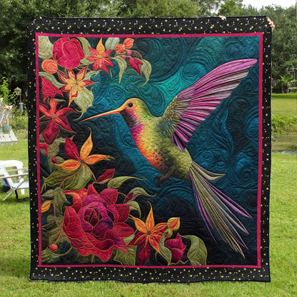 Hummingbird TL12102315 Quilt Blanket