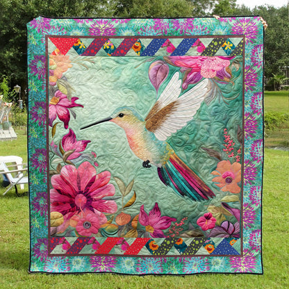 Hummingbird TL12102317 Quilt Blanket