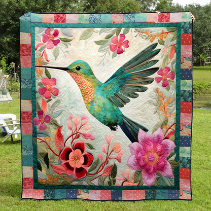 Hummingbird TL12102319 Quilt Blanket