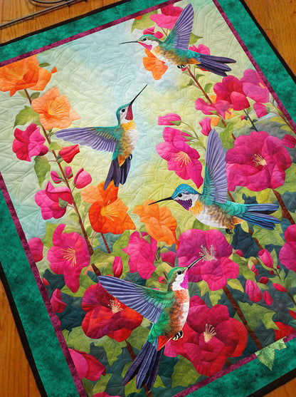 Hummingbird TL12102321 Quilt Blanket