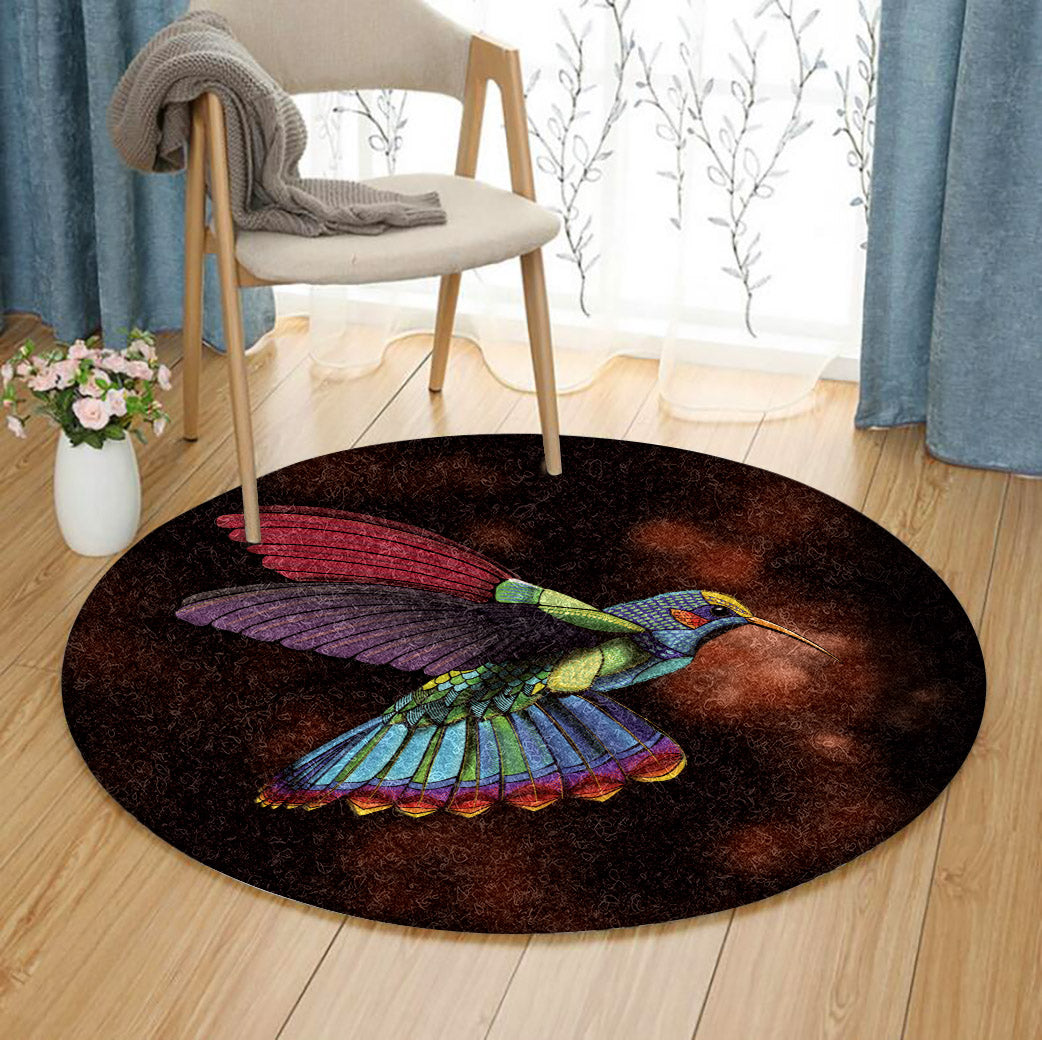 Hummingbird BL300726C Round Area Rug