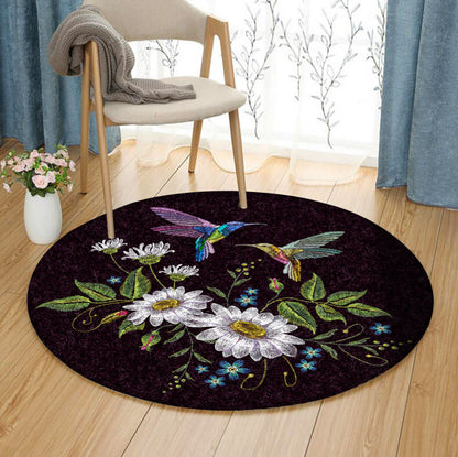 Hummingbird HM100811A Round Area Rug